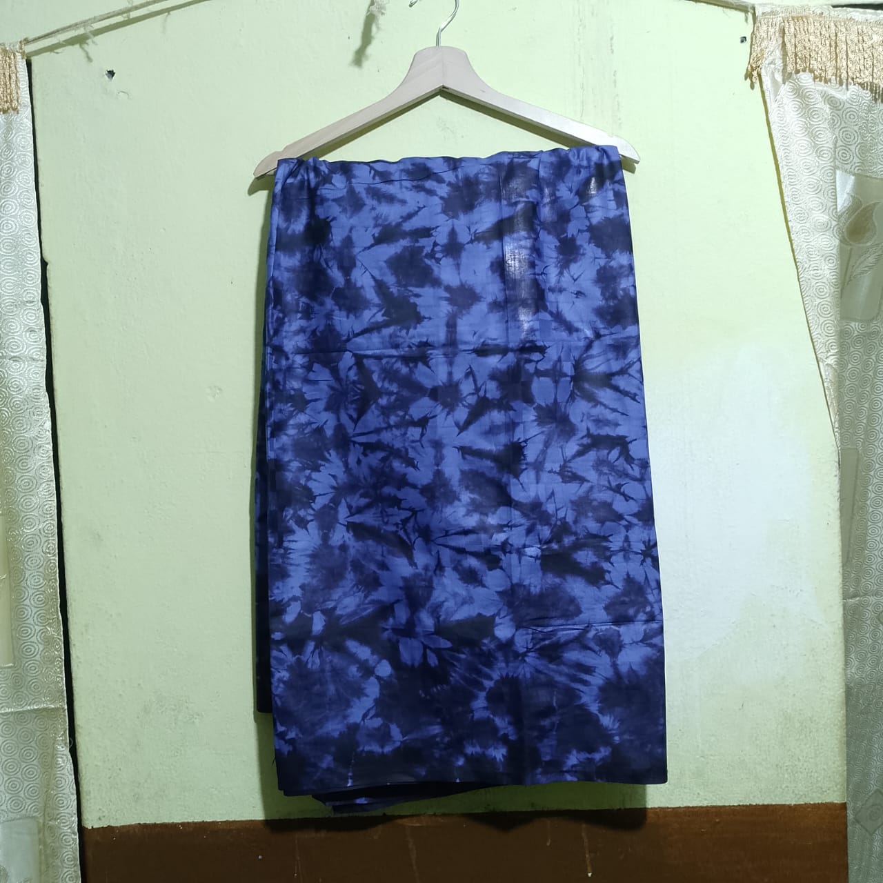 Tissus Indigo batik