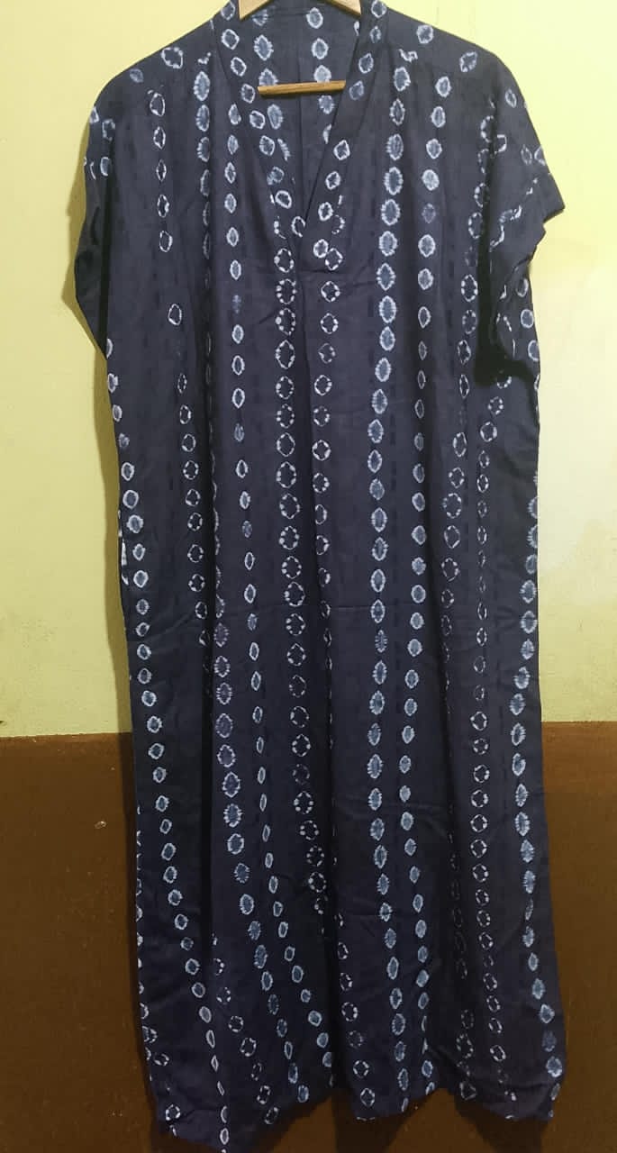 Indigo batik artisanale fait à la main